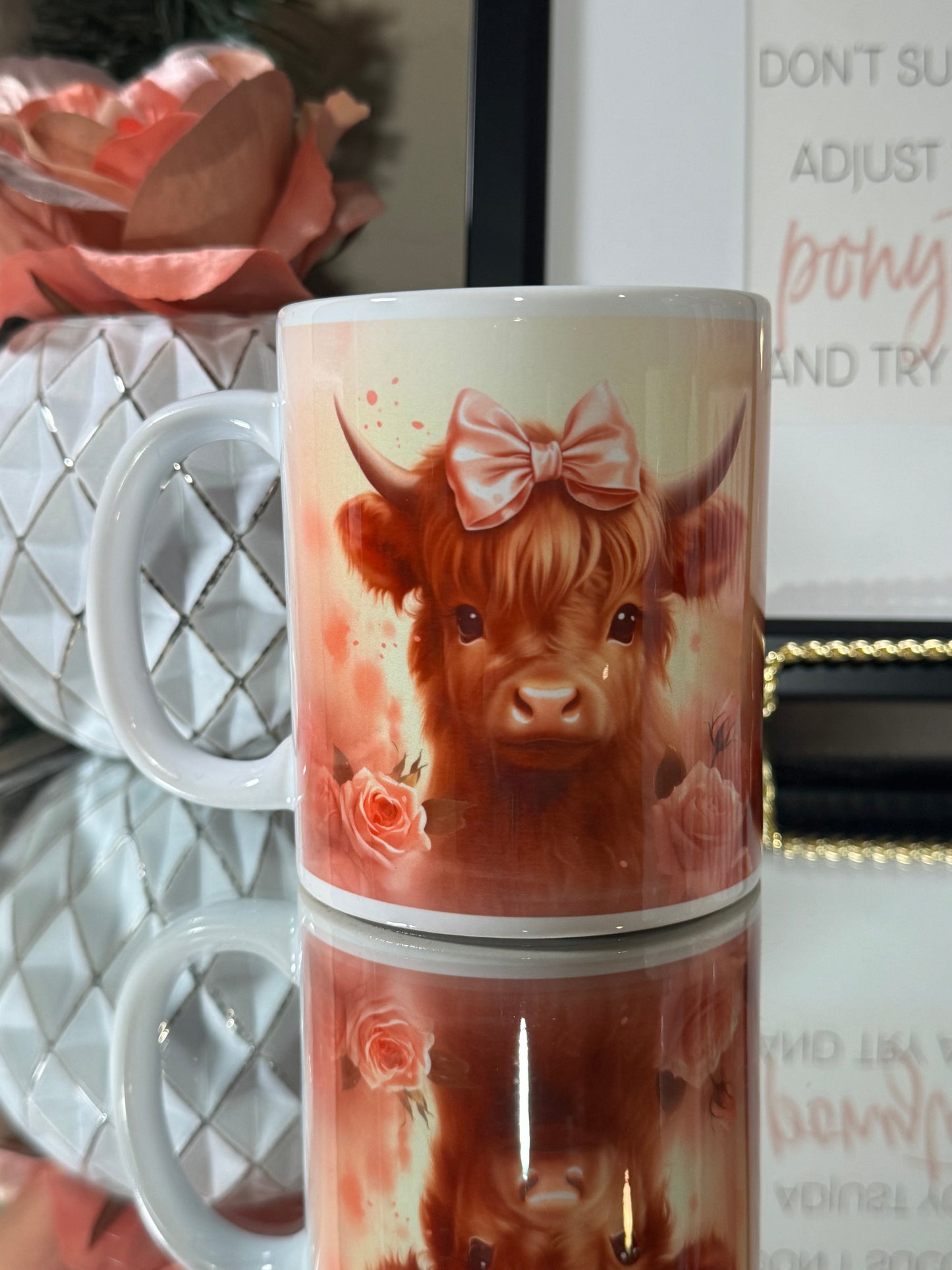 Adorable Highland mug. 11oz of sweetness