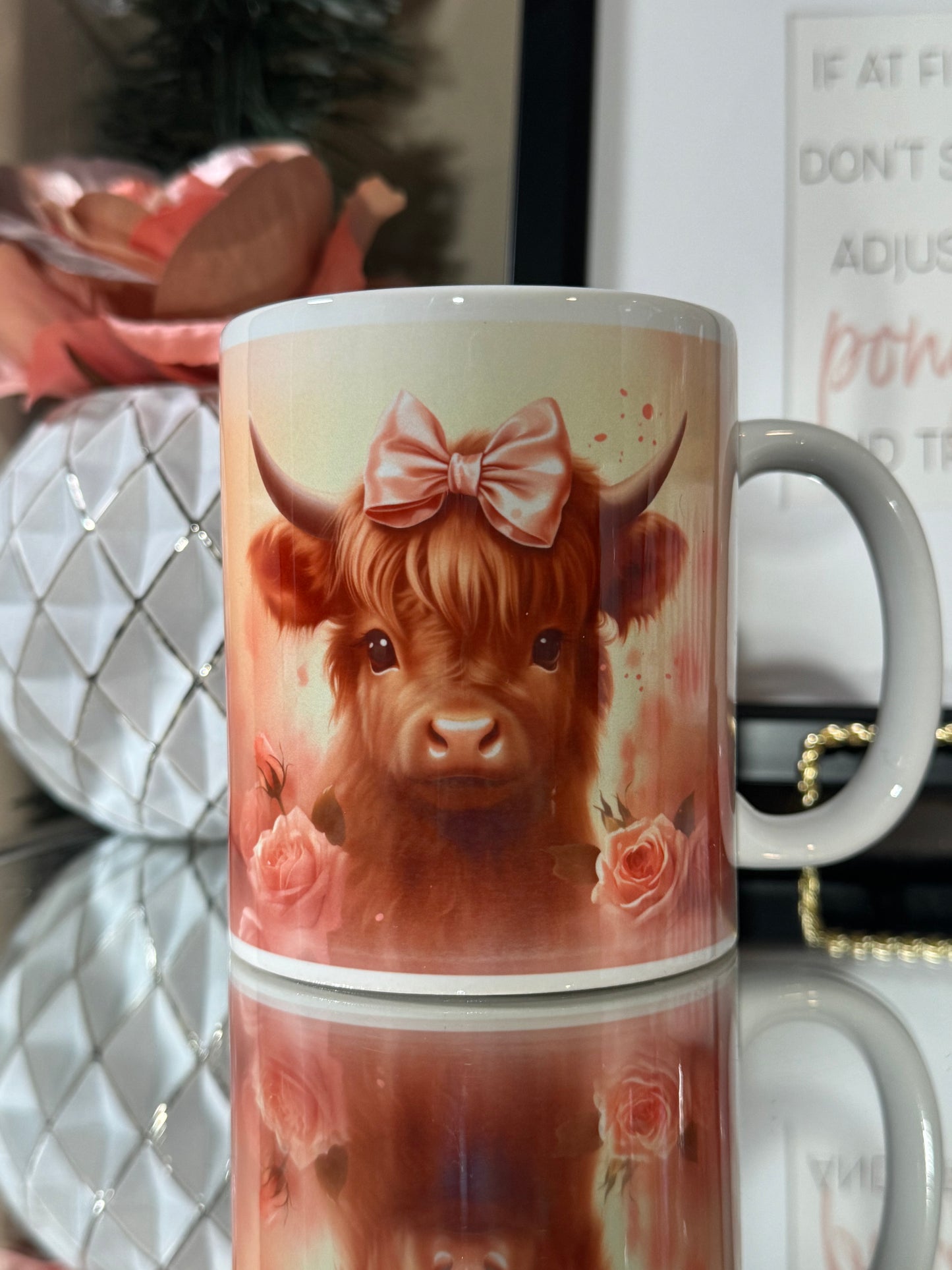 Adorable Highland mug. 11oz of sweetness